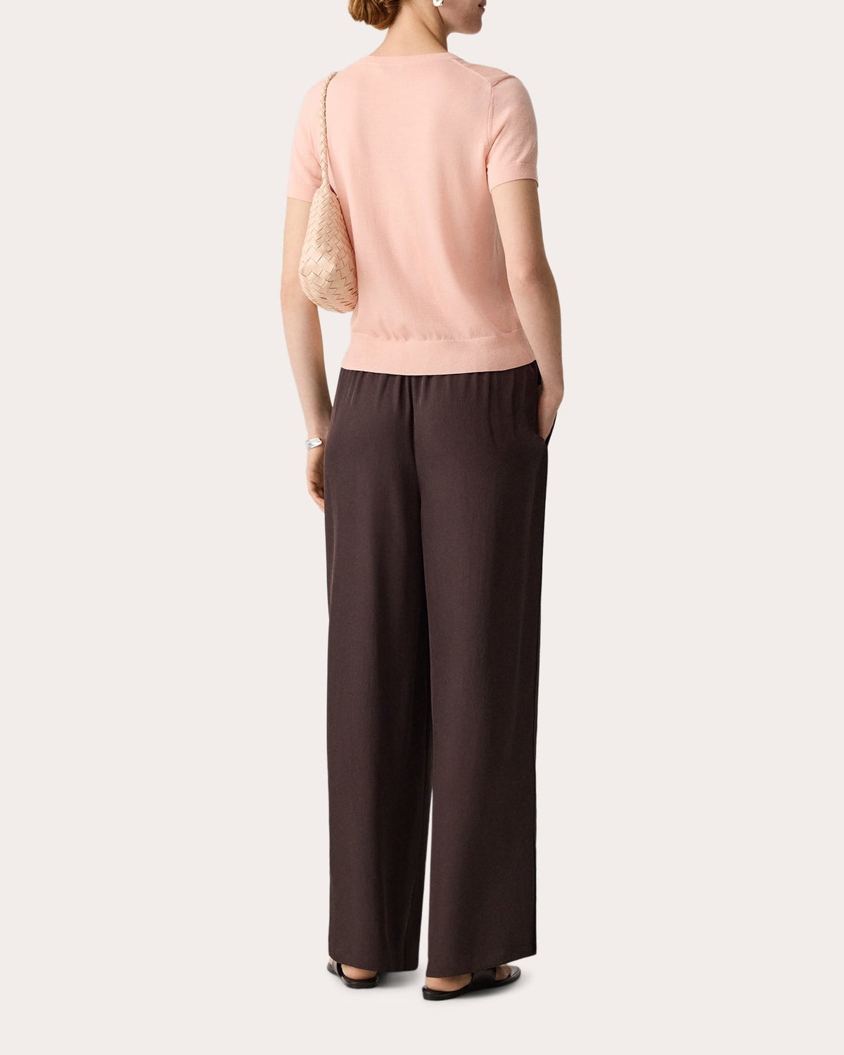 Washed Twill Vented Pull-On Pants
