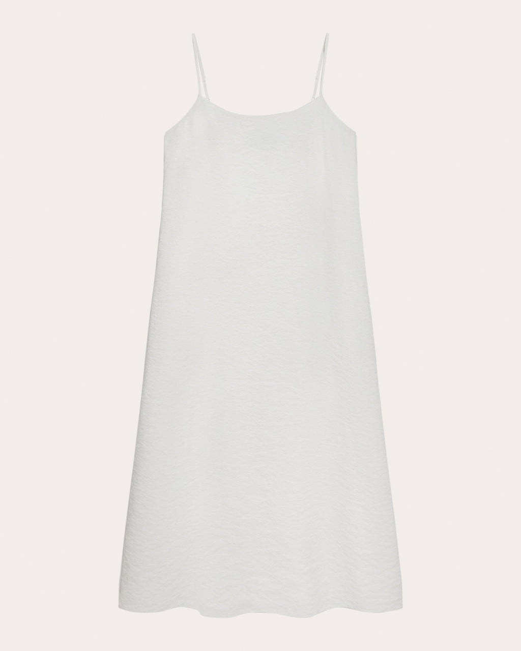 Relaxed Silk Slip Dress