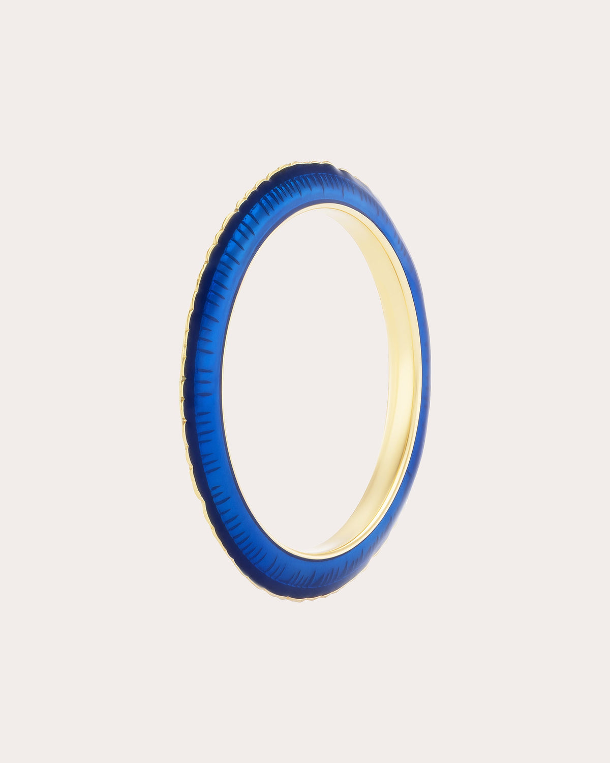 Arcade Blue Tube Dual Side Ring