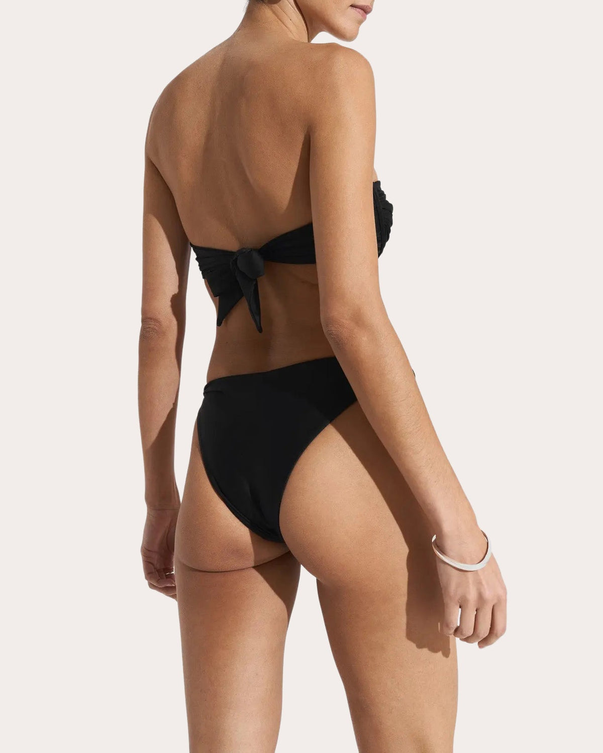 Twisted Mid-Rise Bikini Bottoms