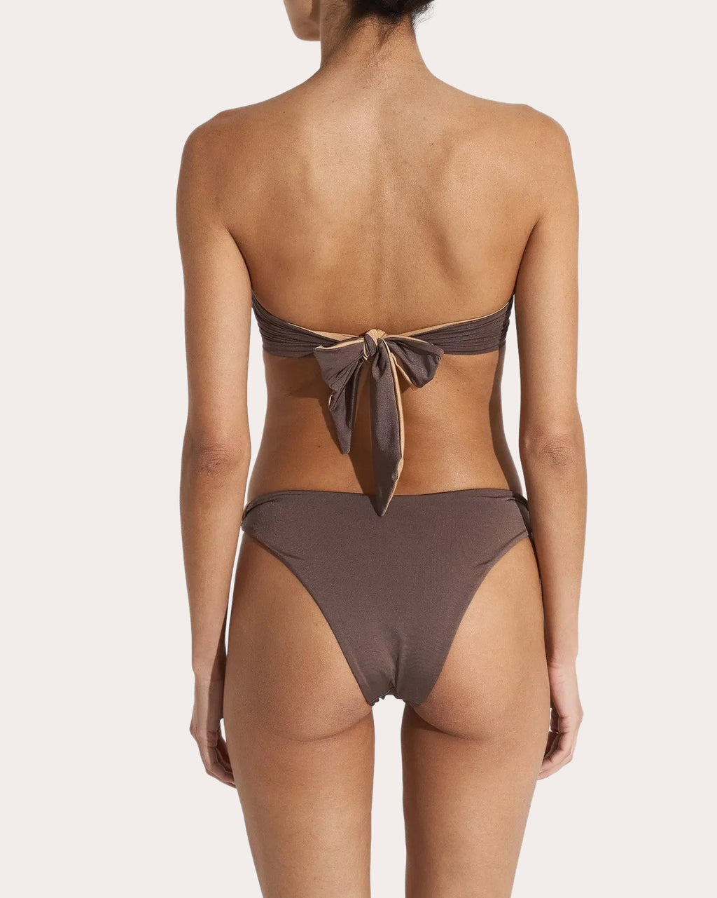 Twisted Mid-Rise Bikini Bottoms