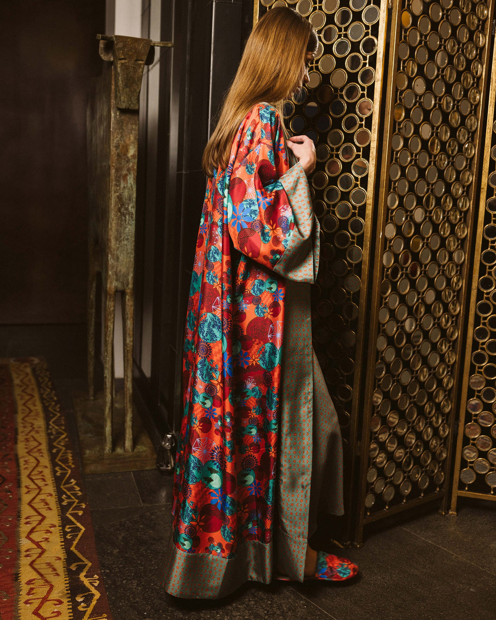 Kobe Tama Silk Kimono