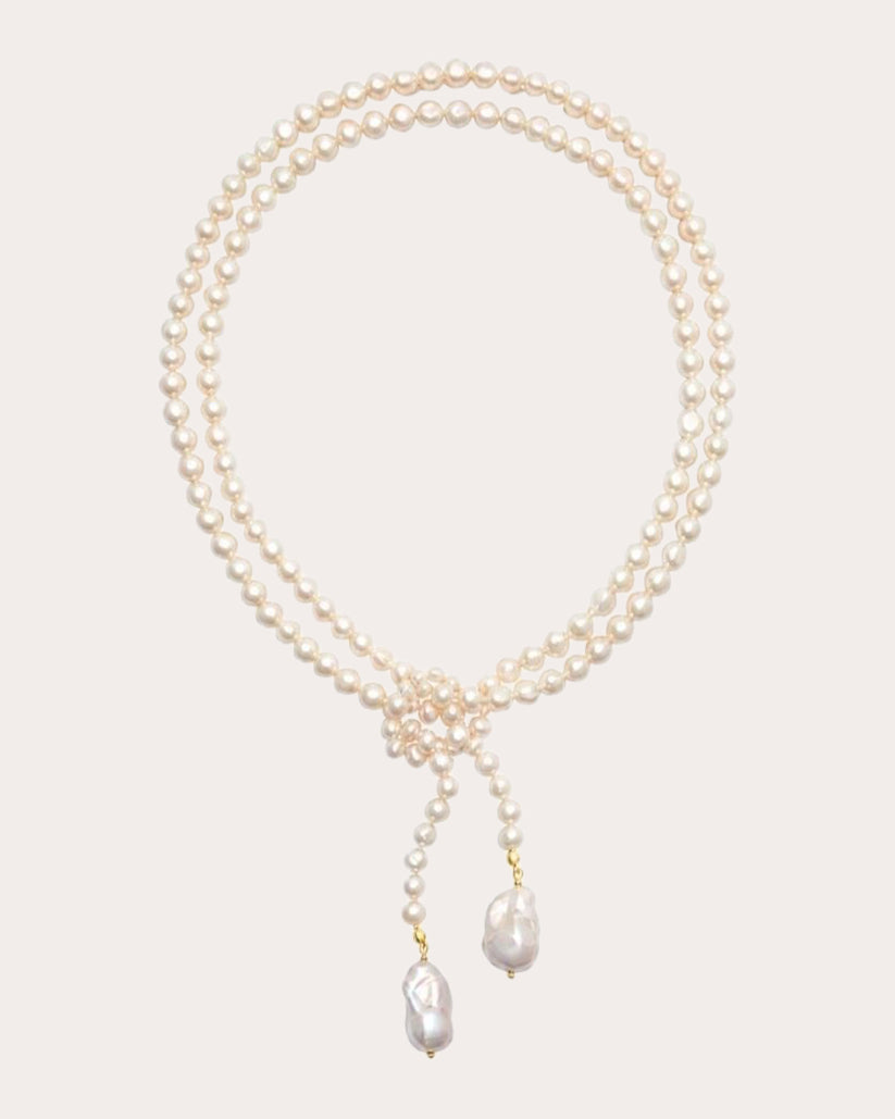 The Pearly Wrap Necklace