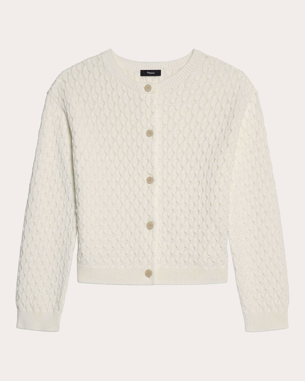 Organic Cotton Cable Knit Cardigan