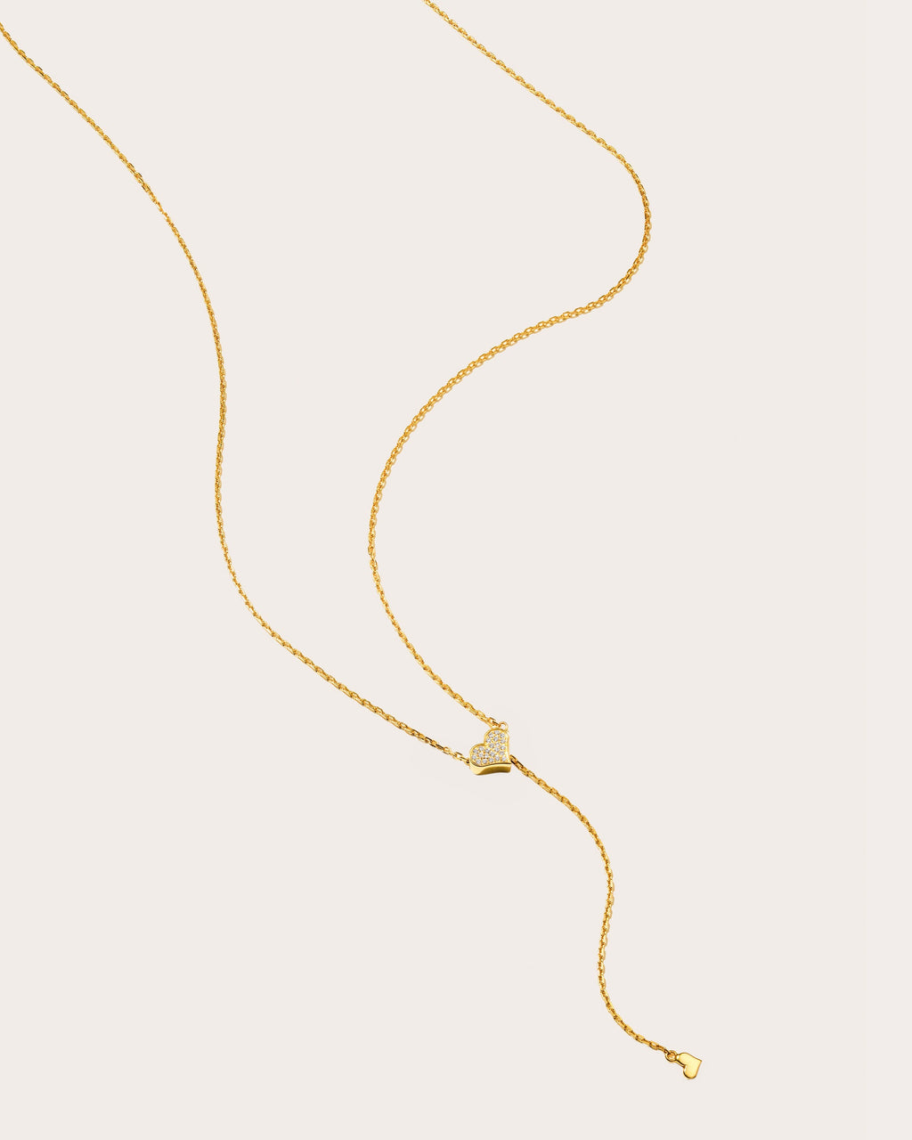 Diamond Heart Transformer Necklace