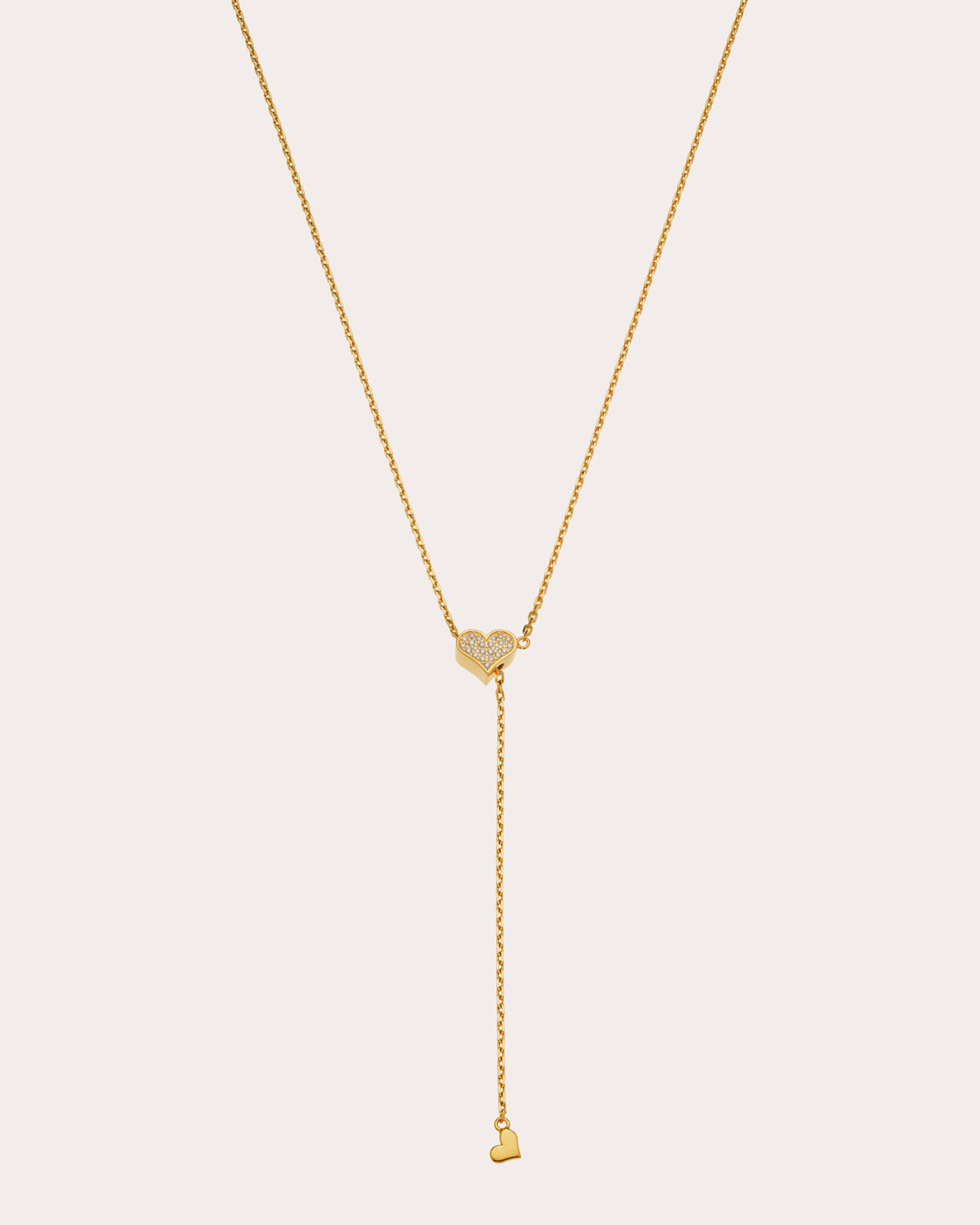 Diamond Heart Transformer Necklace