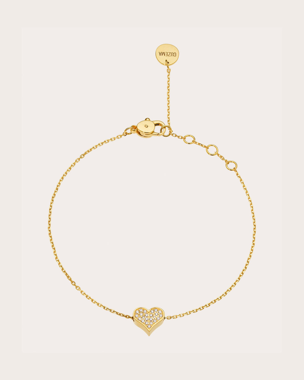 Diamond Heart Bracelet