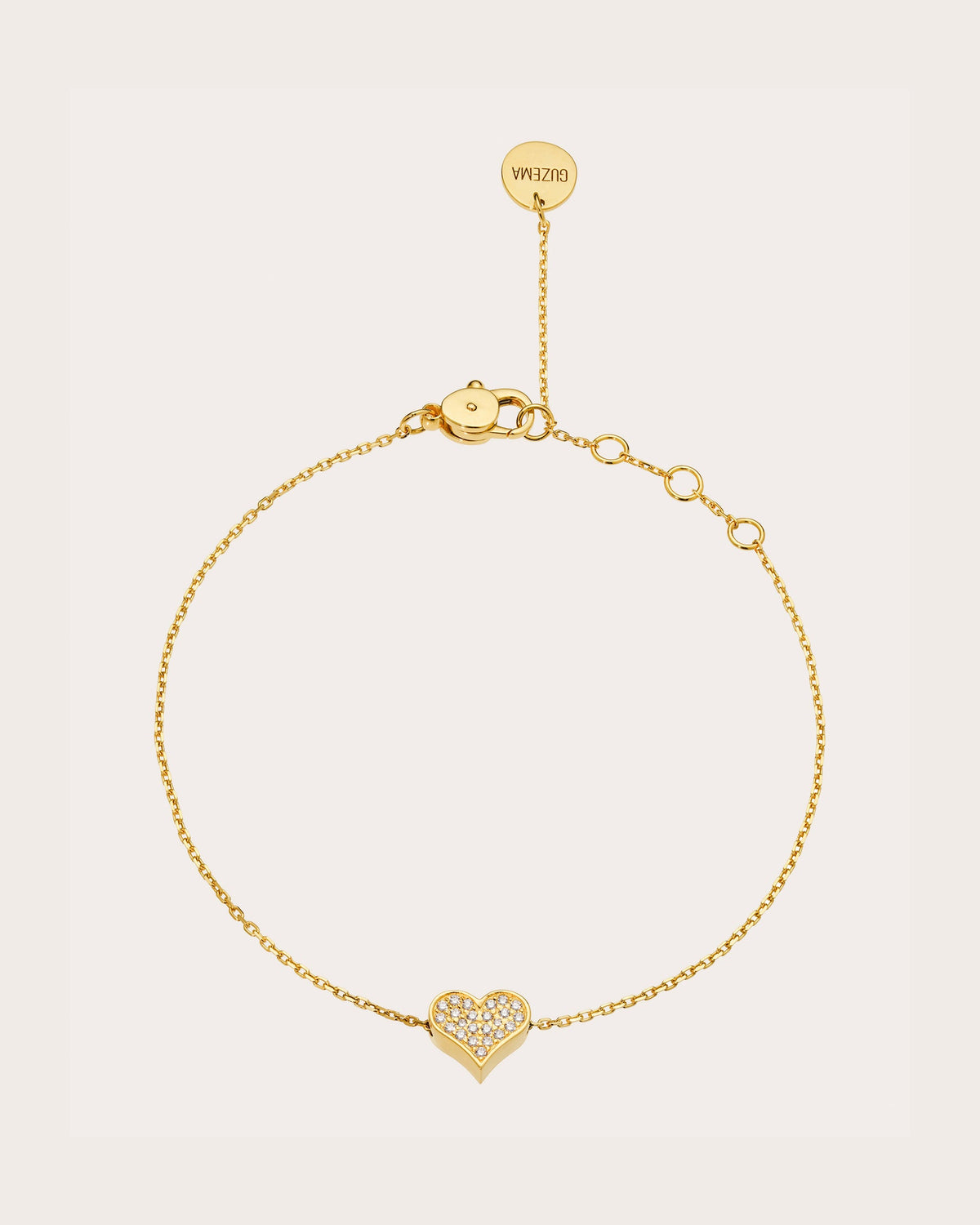 Diamond Heart Bracelet