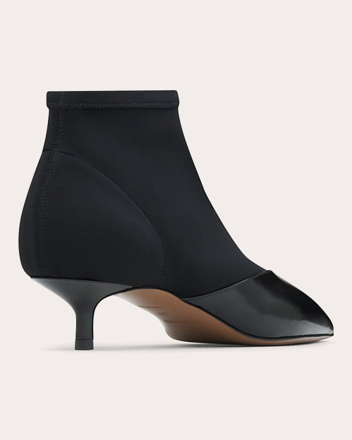 Vega 40 Leather-Trimmed Ankle Boot
