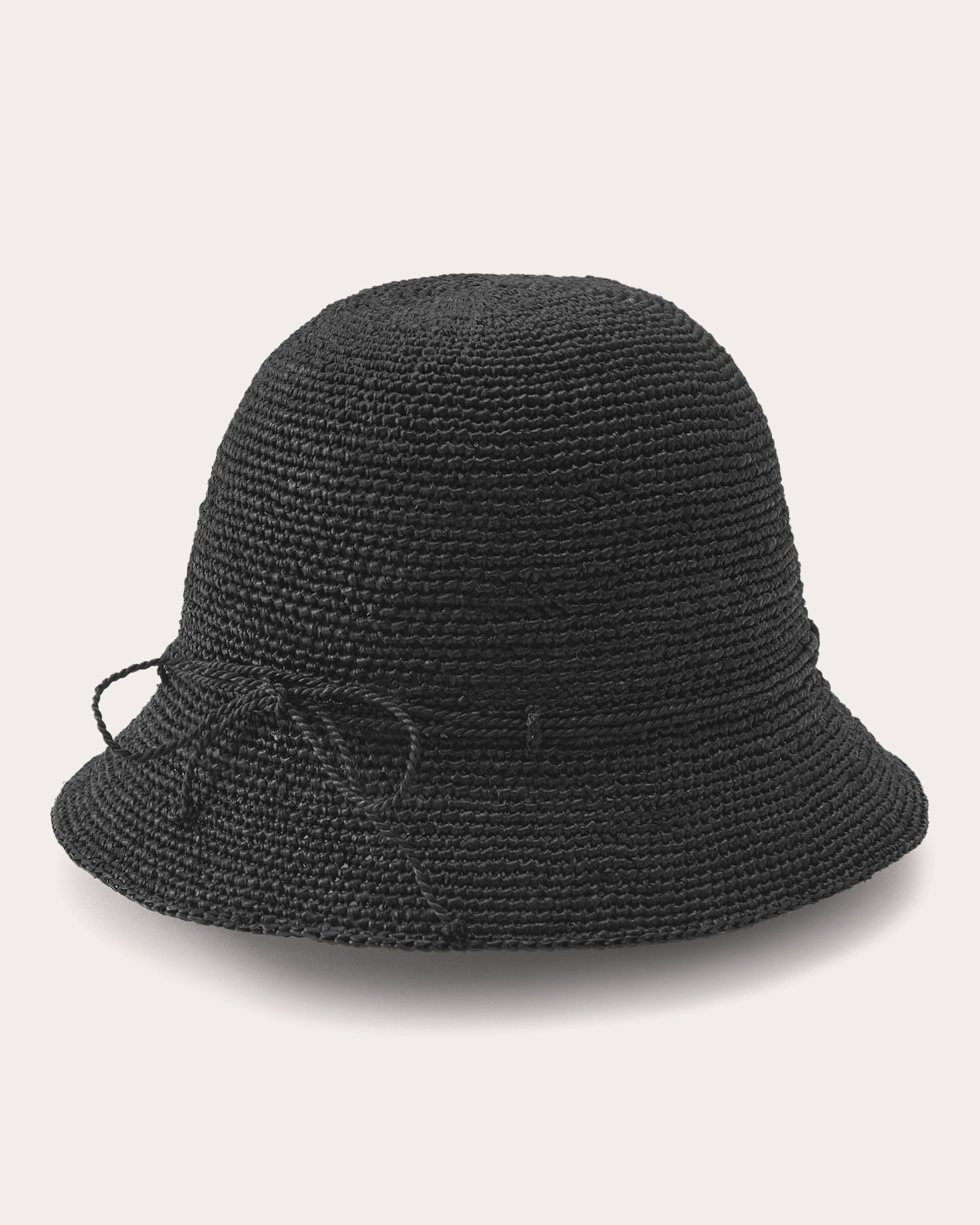 Villa 6 Crocheted Raffia Cloche