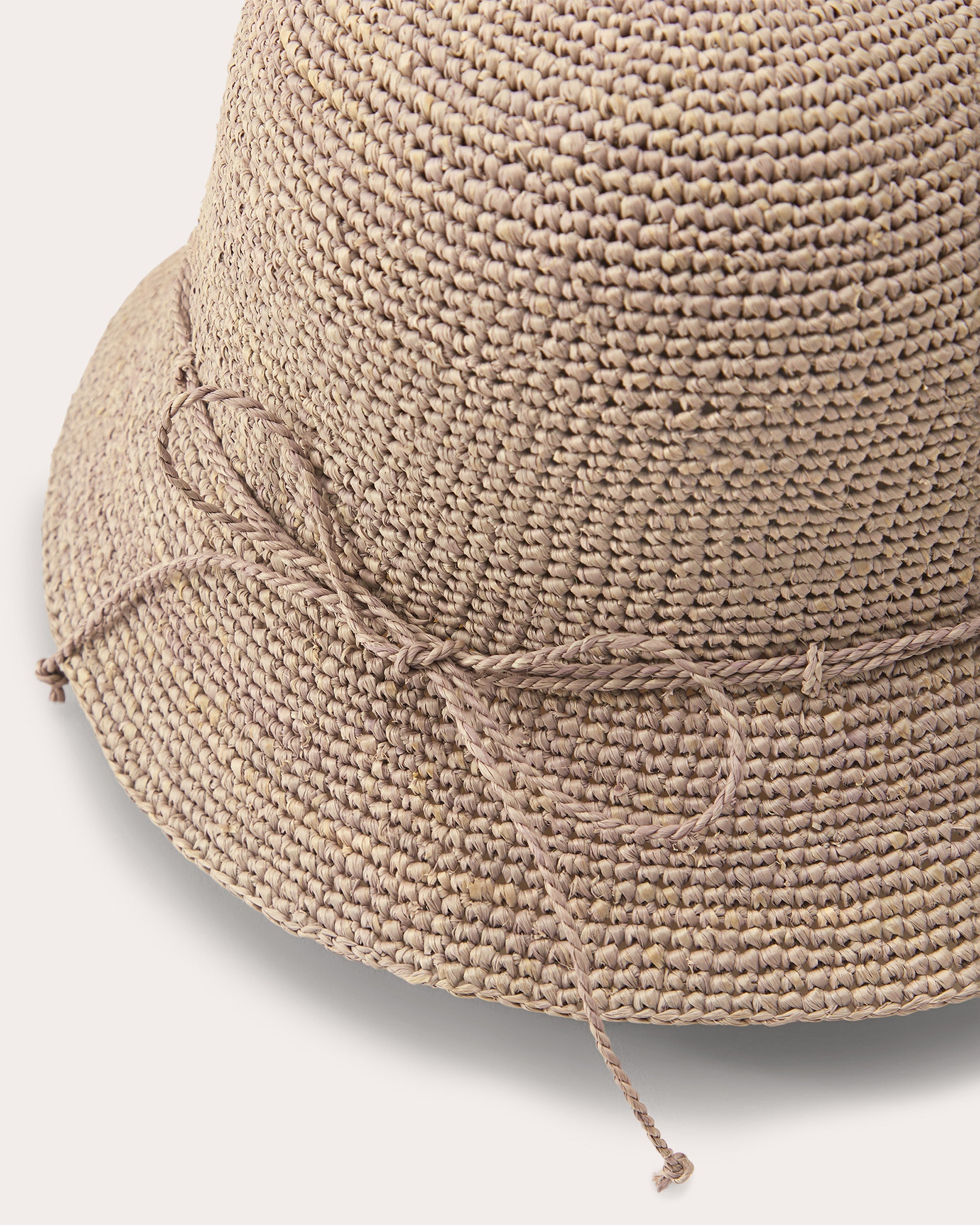 Villa 6 Crocheted Raffia Cloche