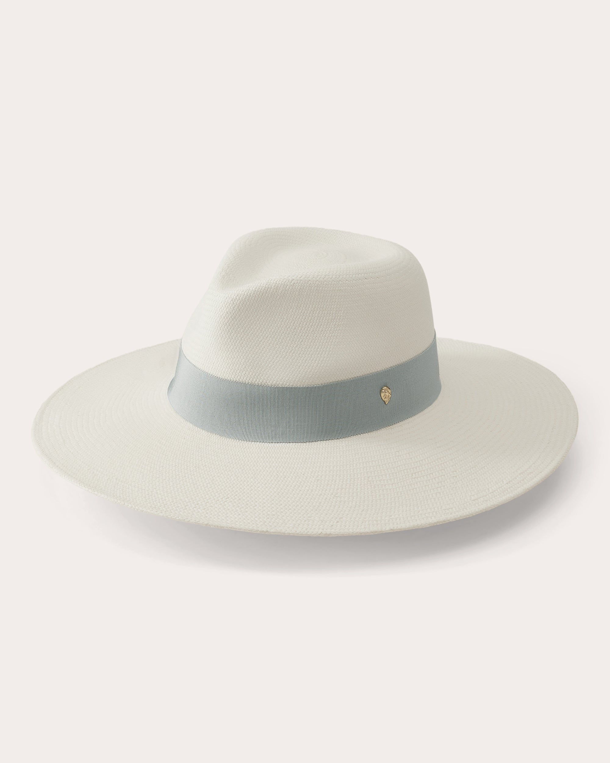 Vitoria Straw Wide-Brim Fedora
