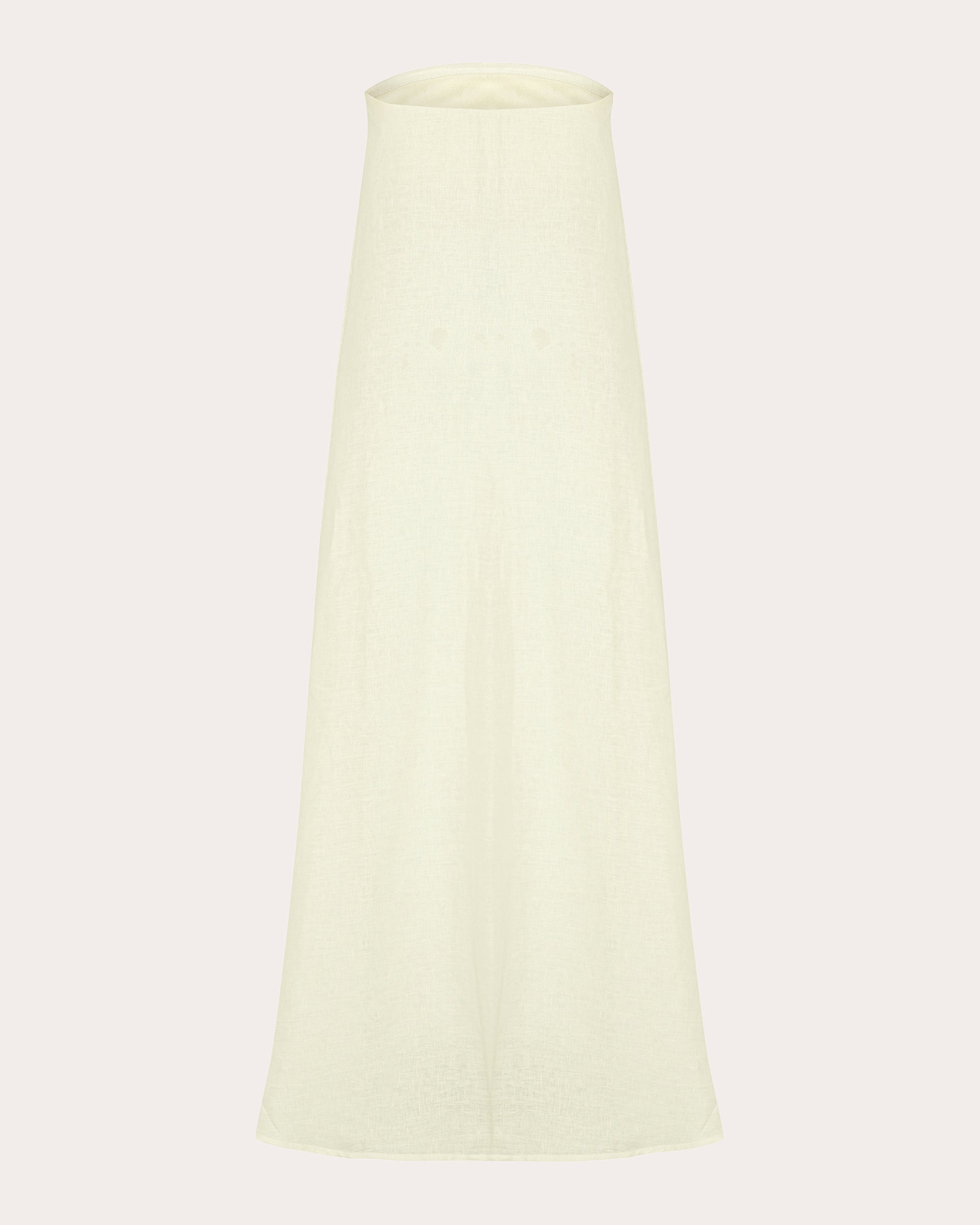 Venice Strapless Linen Maxi Dress