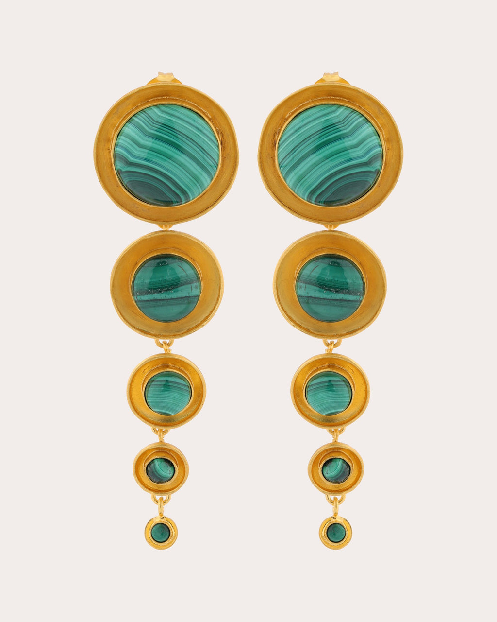 Malachite Vida Drop Earrings