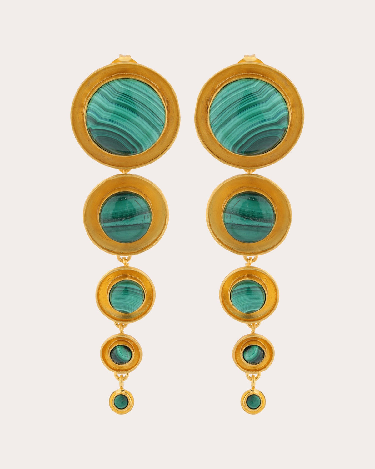 Malachite Vida Drop Earrings