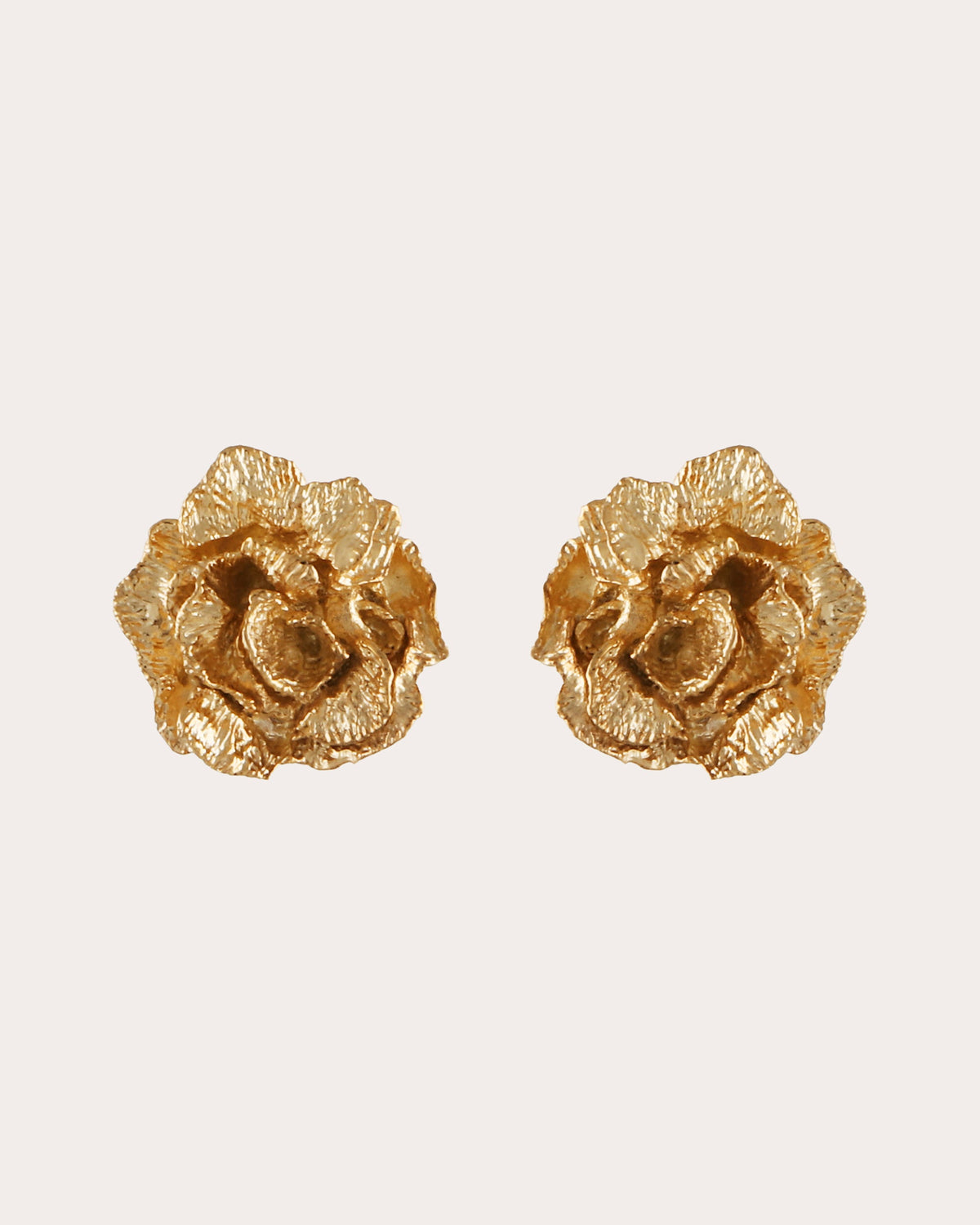 Large Flower Stud Earrings