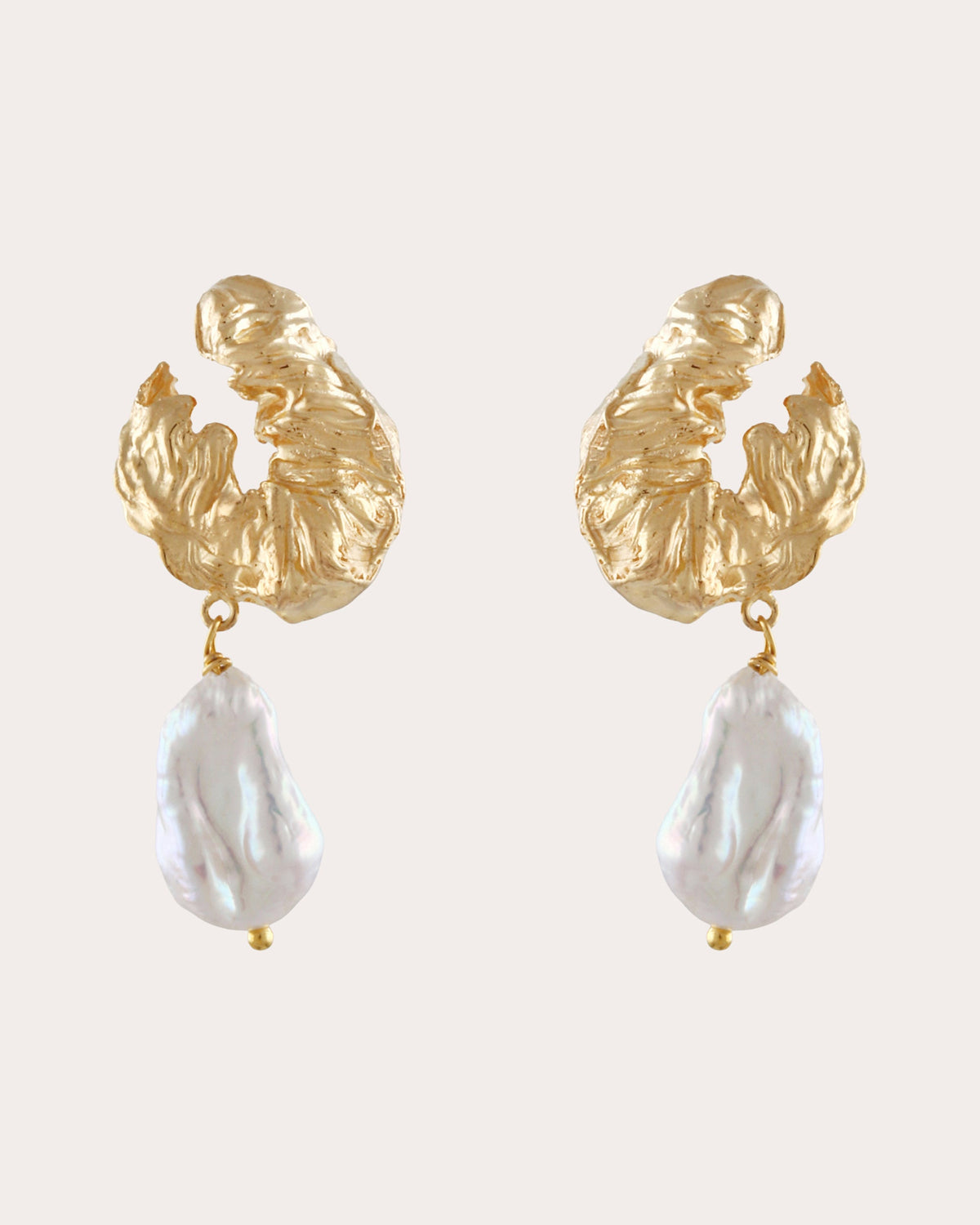 Cultured Pearl Eau de Rose Drop Earrings