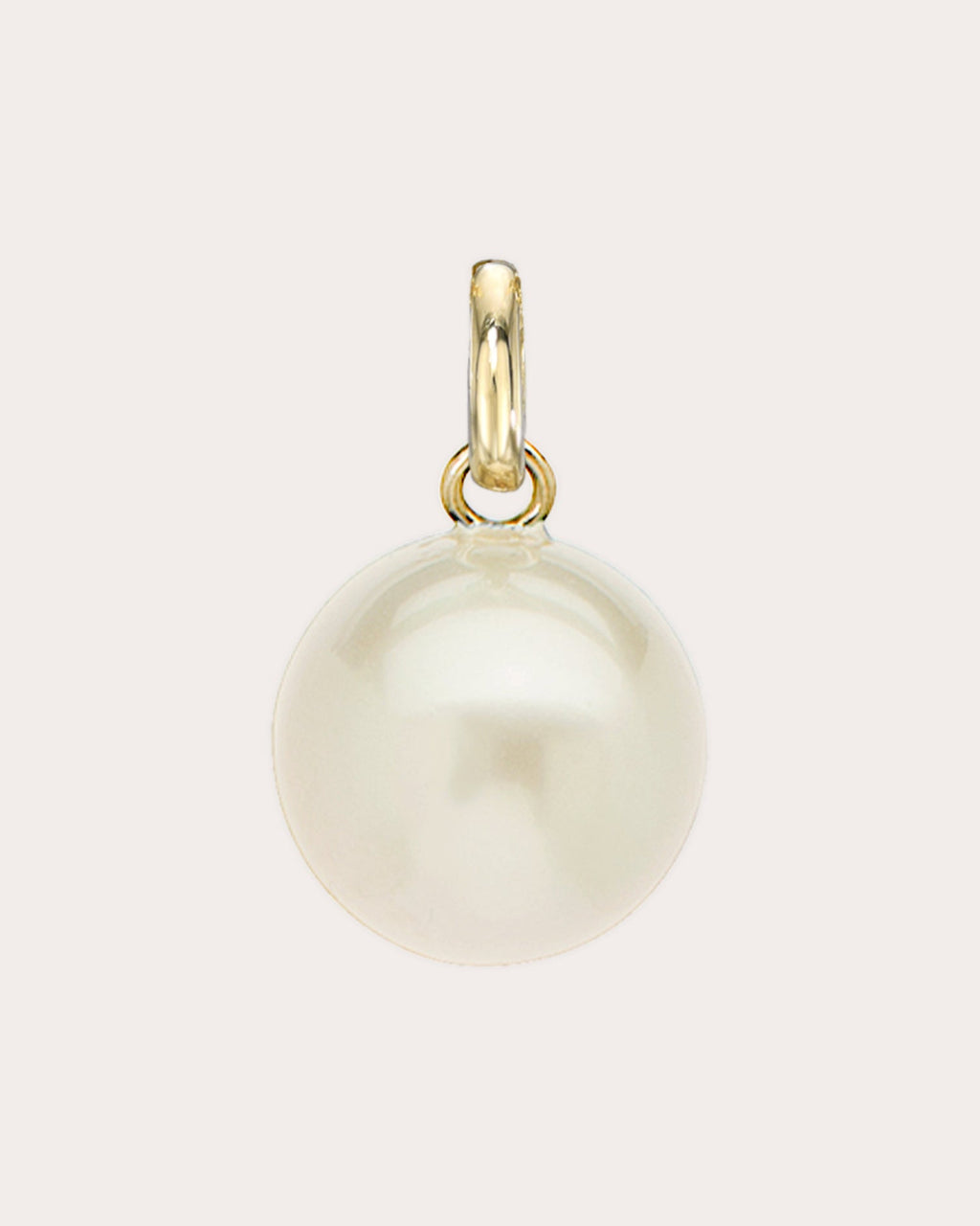 Freshwater Pearl & 14k Gold Pendant
