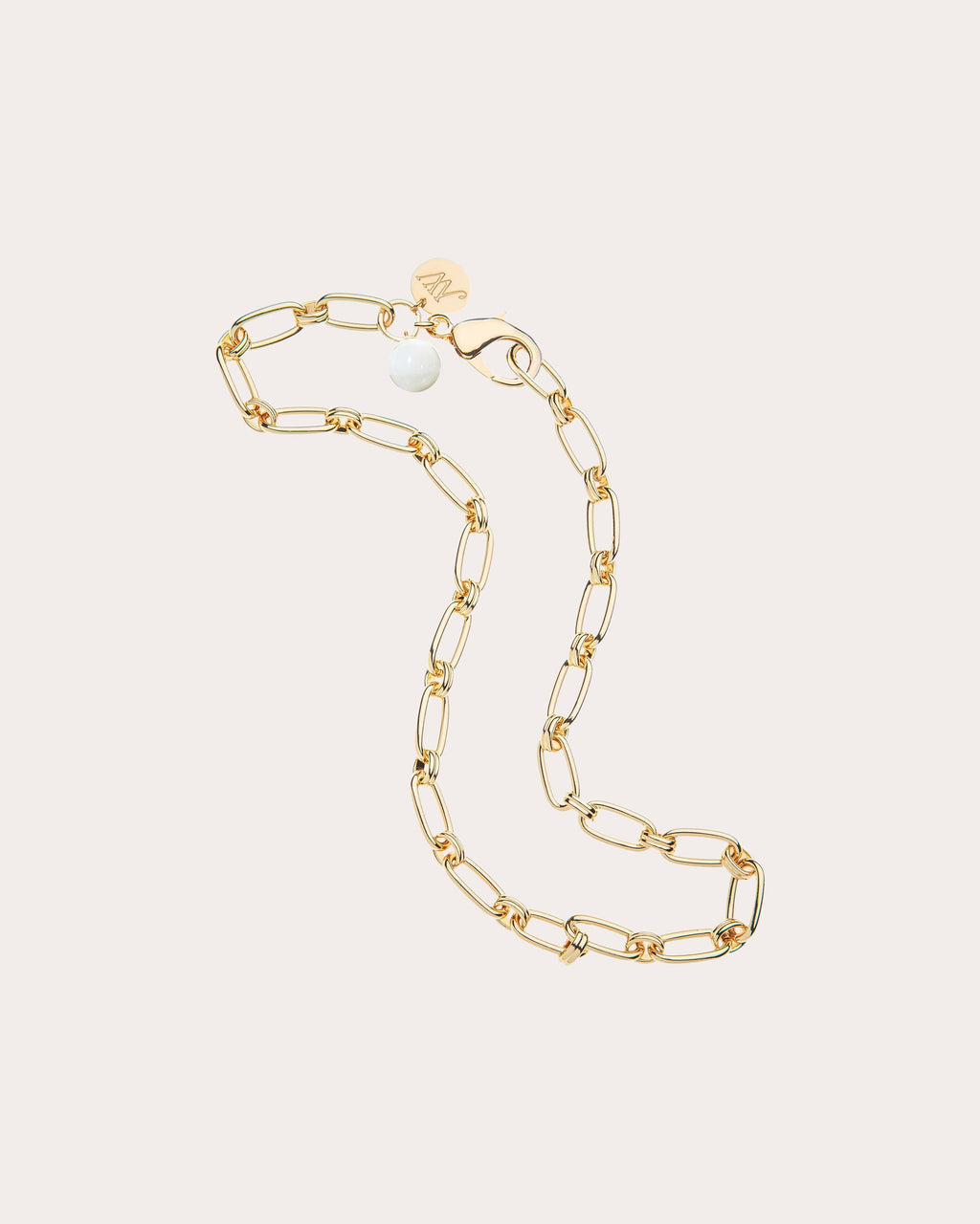 Mother of Pearl Wheels of Fortune Necklace