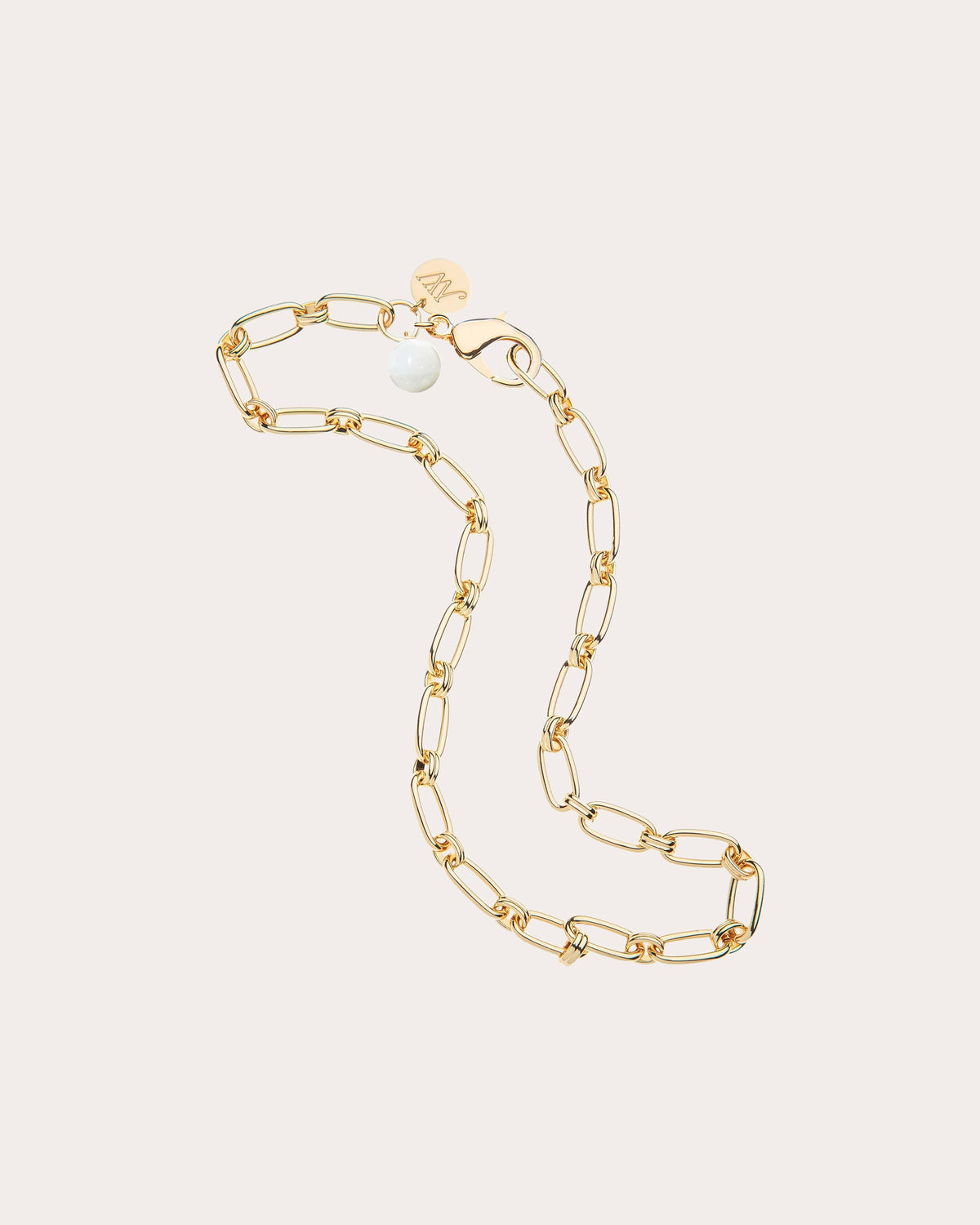 Mother of Pearl Wheels of Fortune Necklace