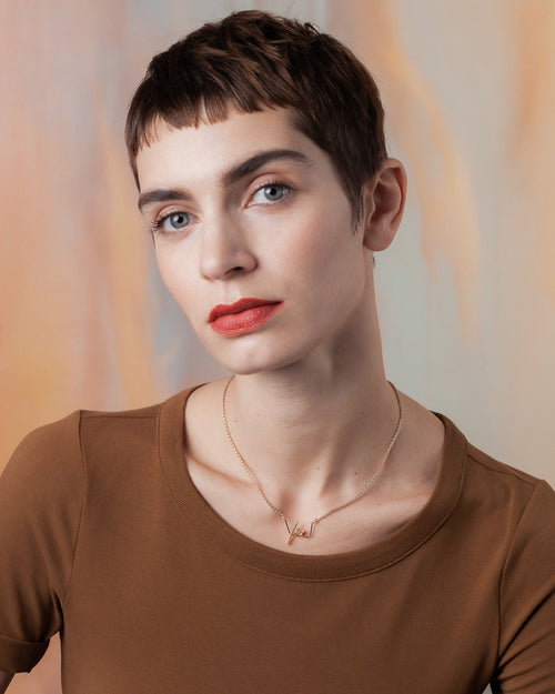 'You' 14K Gold-Filled Pendant Necklace