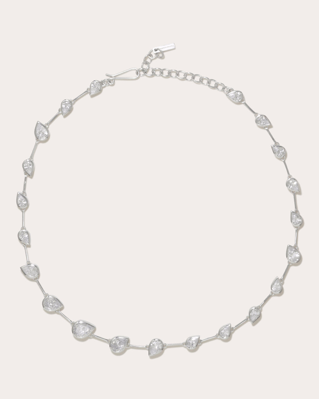 Cubic Zirconia Myriad Station Necklace