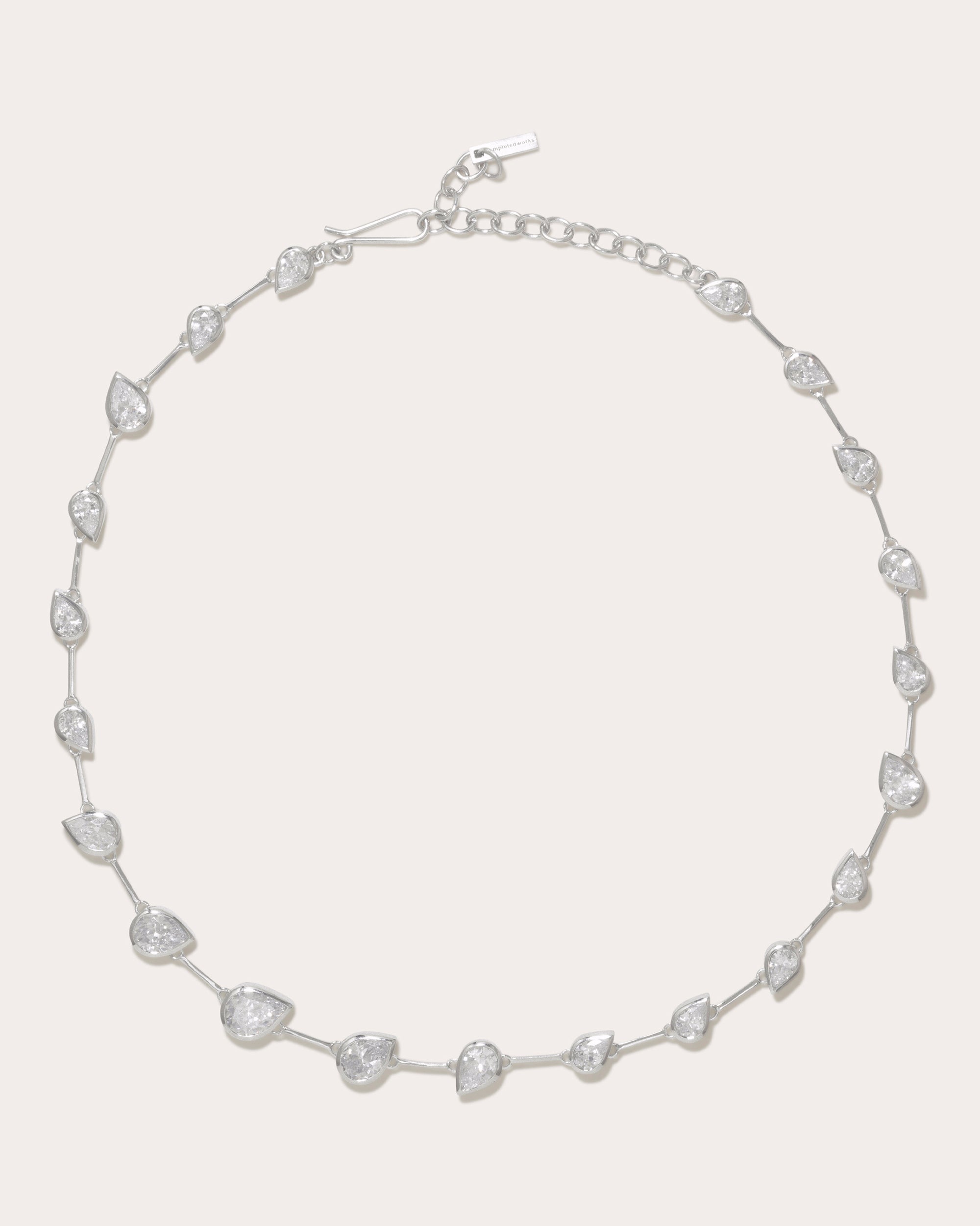 Cubic Zirconia Myriad Station Necklace