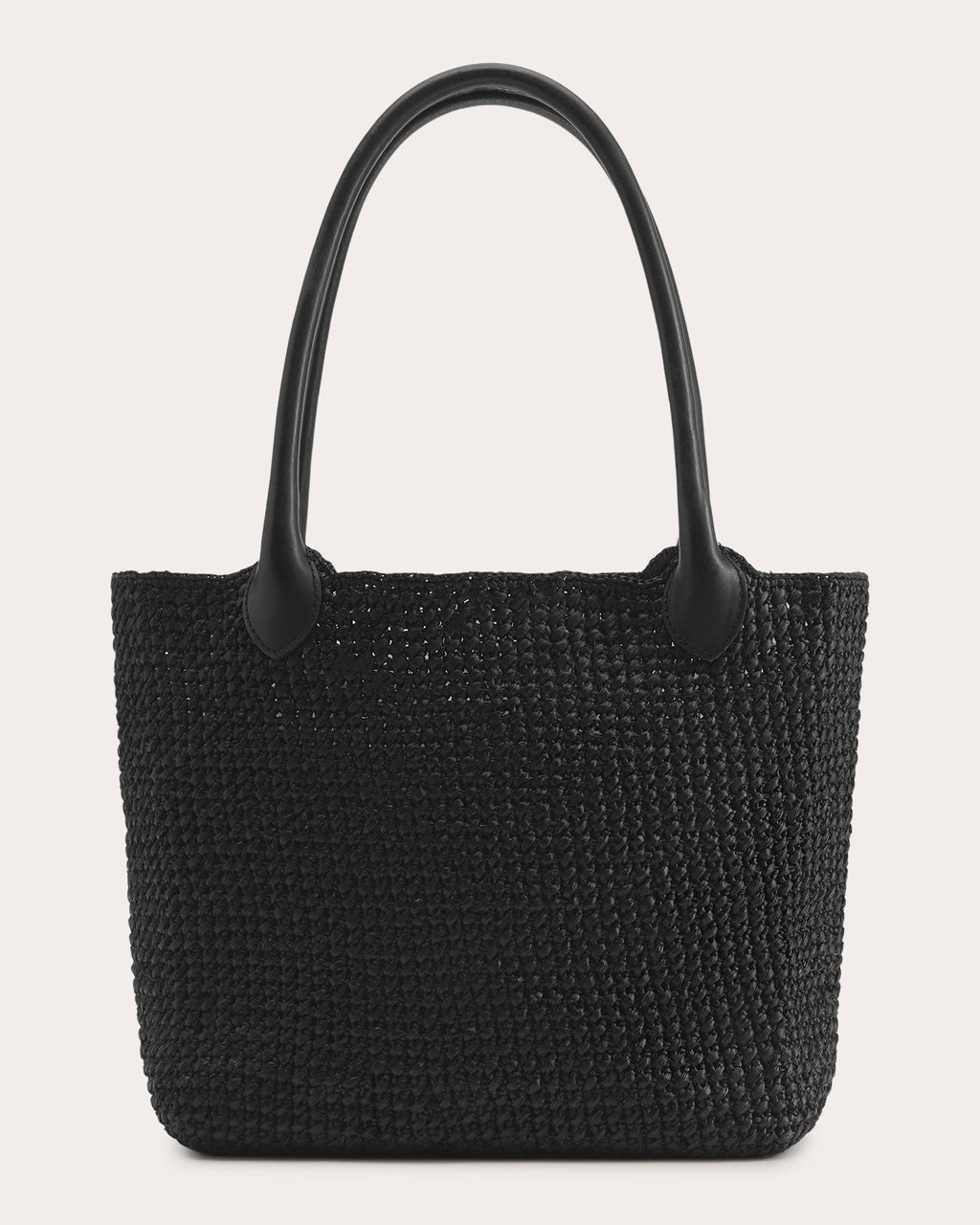 Ampara Crocheted Raffia Tote Bag