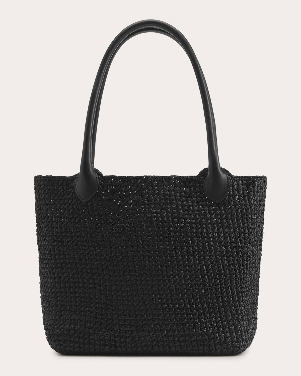 Ampara Crocheted Raffia Tote Bag