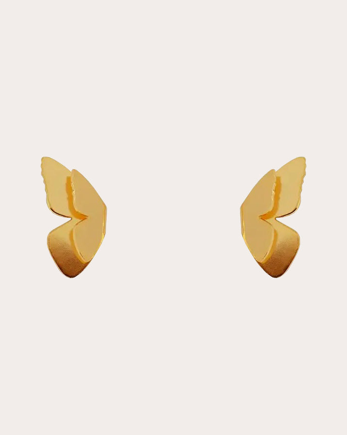 Alma Butterfly Wing Small Stud Earrings