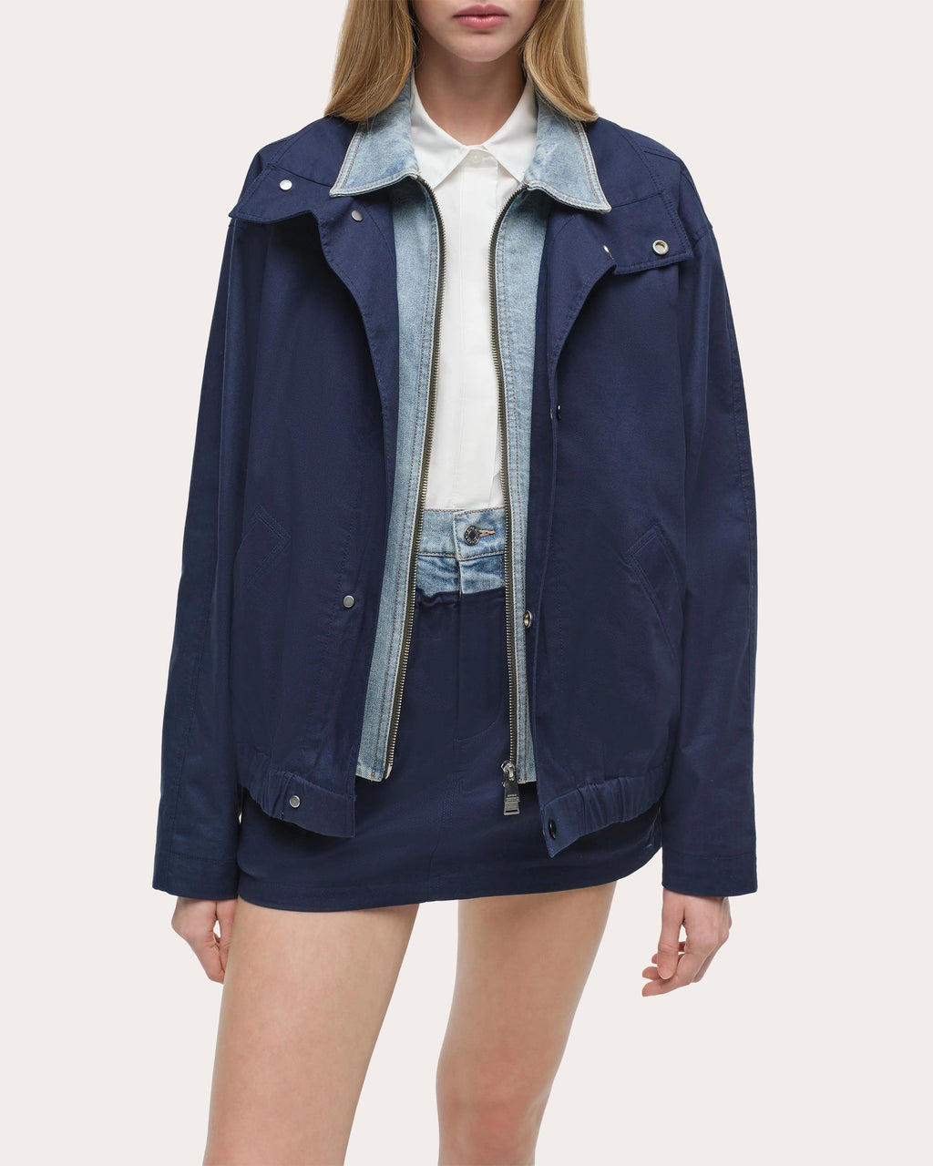 Apollo Denim Combo Utility Jacket