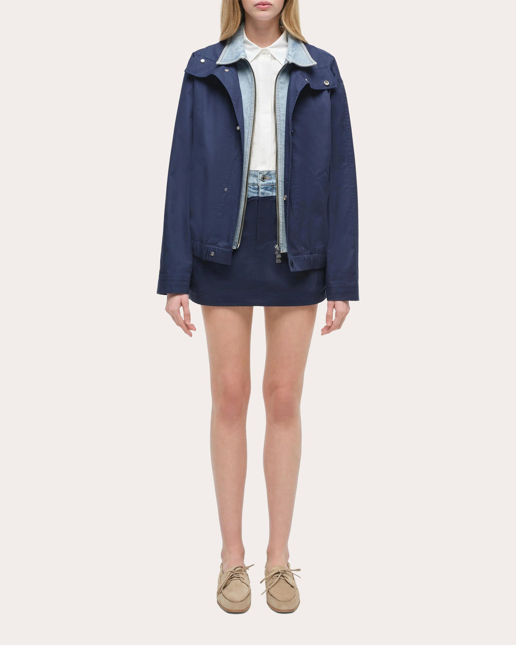 Apollo Denim Combo Utility Jacket