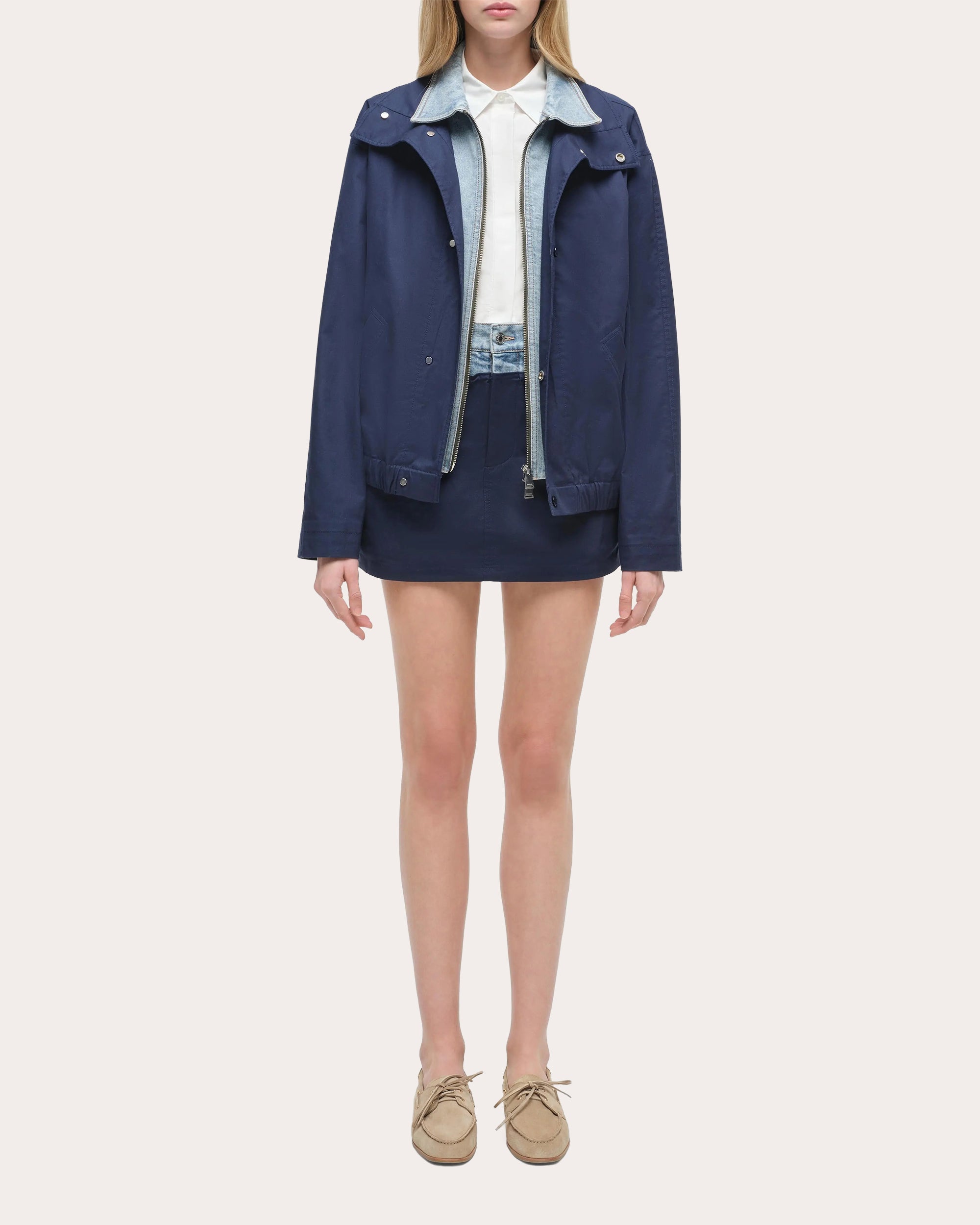 Apollo Denim Combo Utility Jacket
