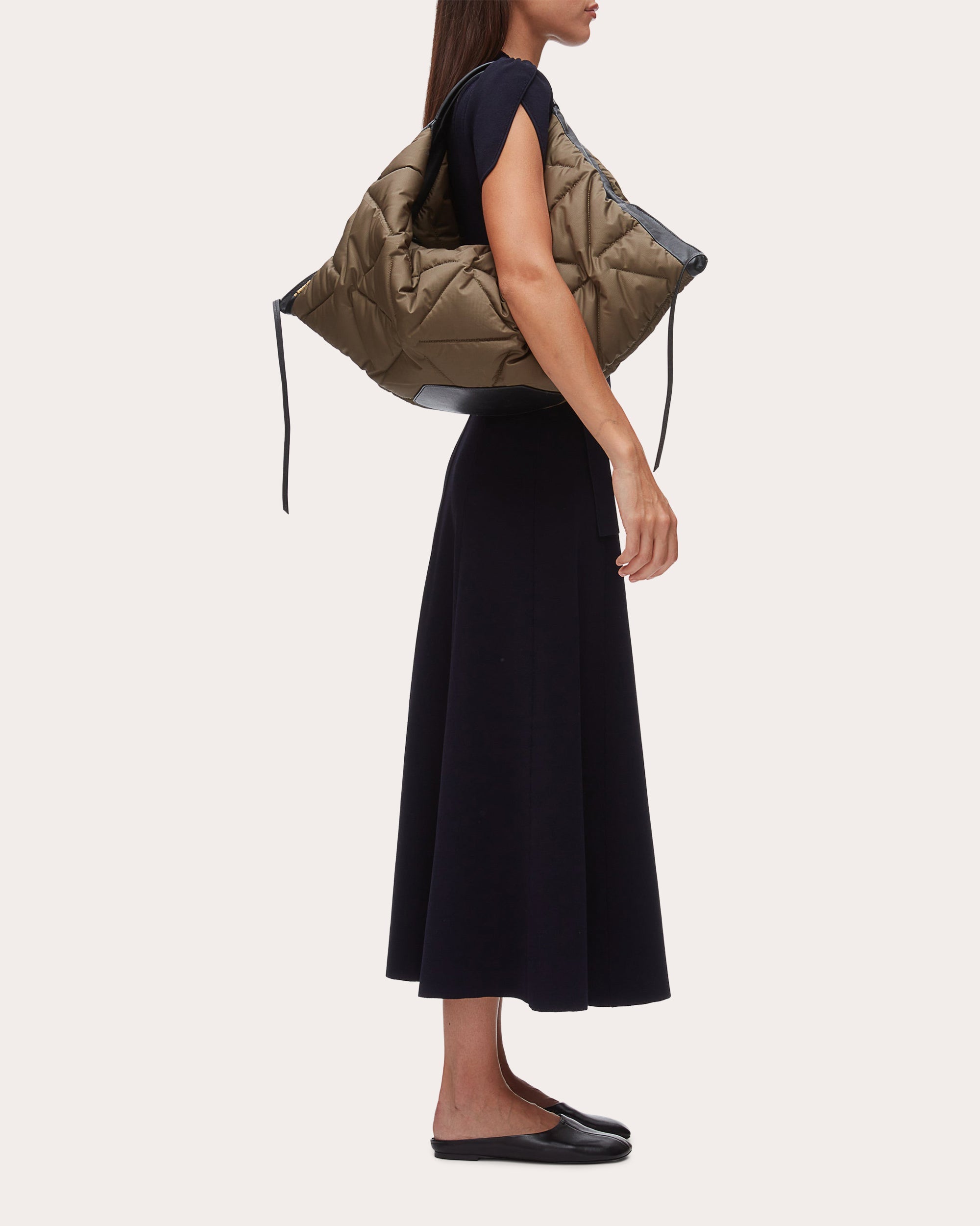 Large Luna Folded Ripstop Handbag