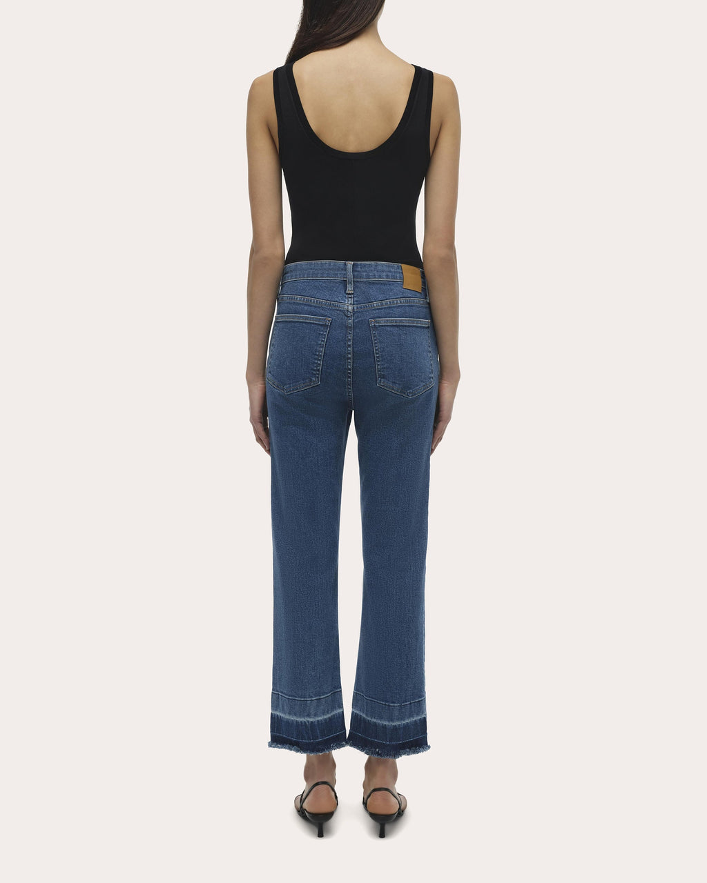 River High-Rise Straight-Leg Jeans