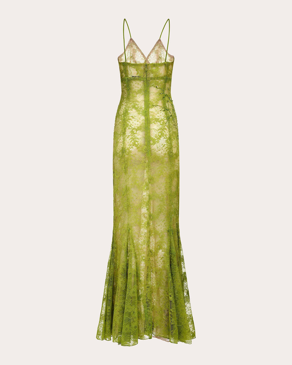 Marino Embroidered-Lace Dress