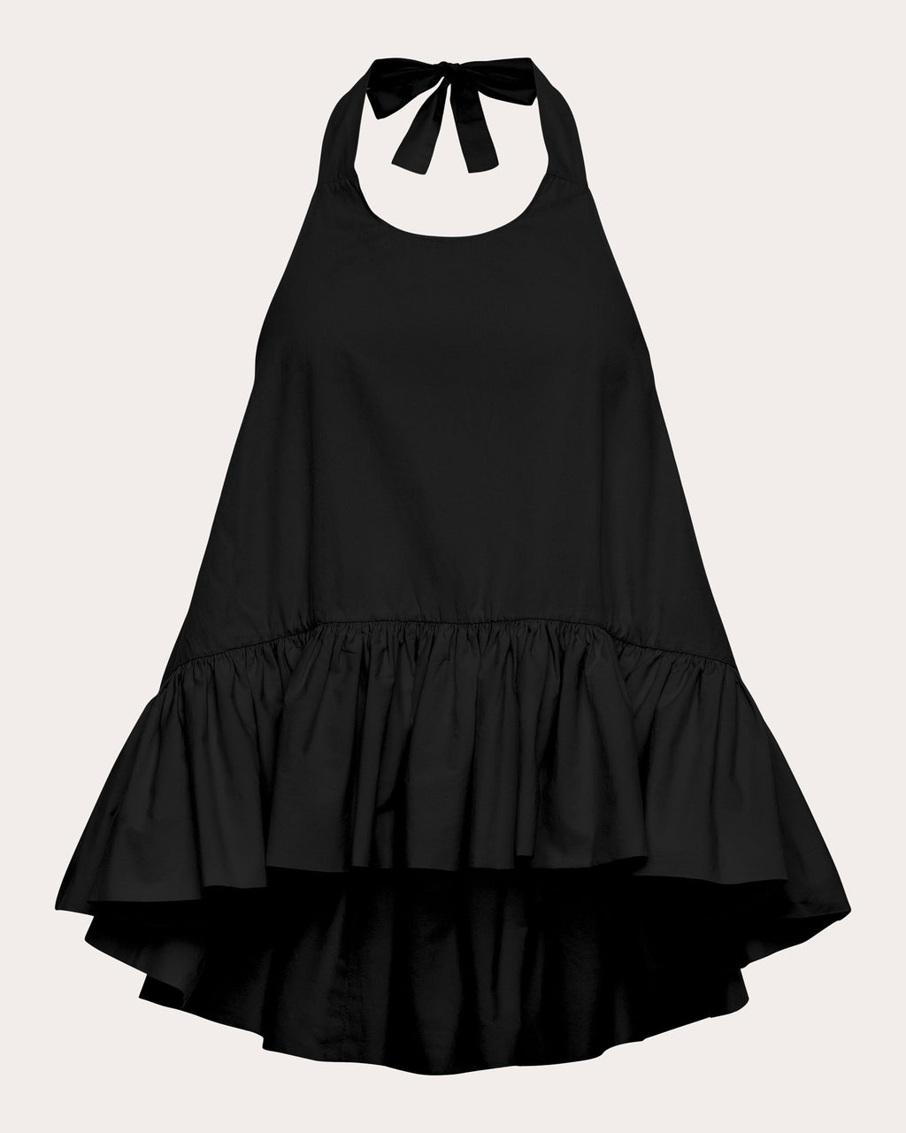Winston Poplin High-Low Halter Top
