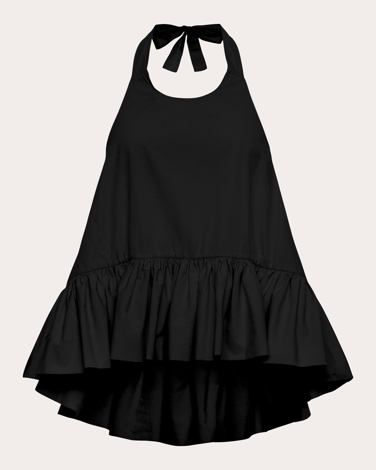 Winston Poplin High-Low Halter Top