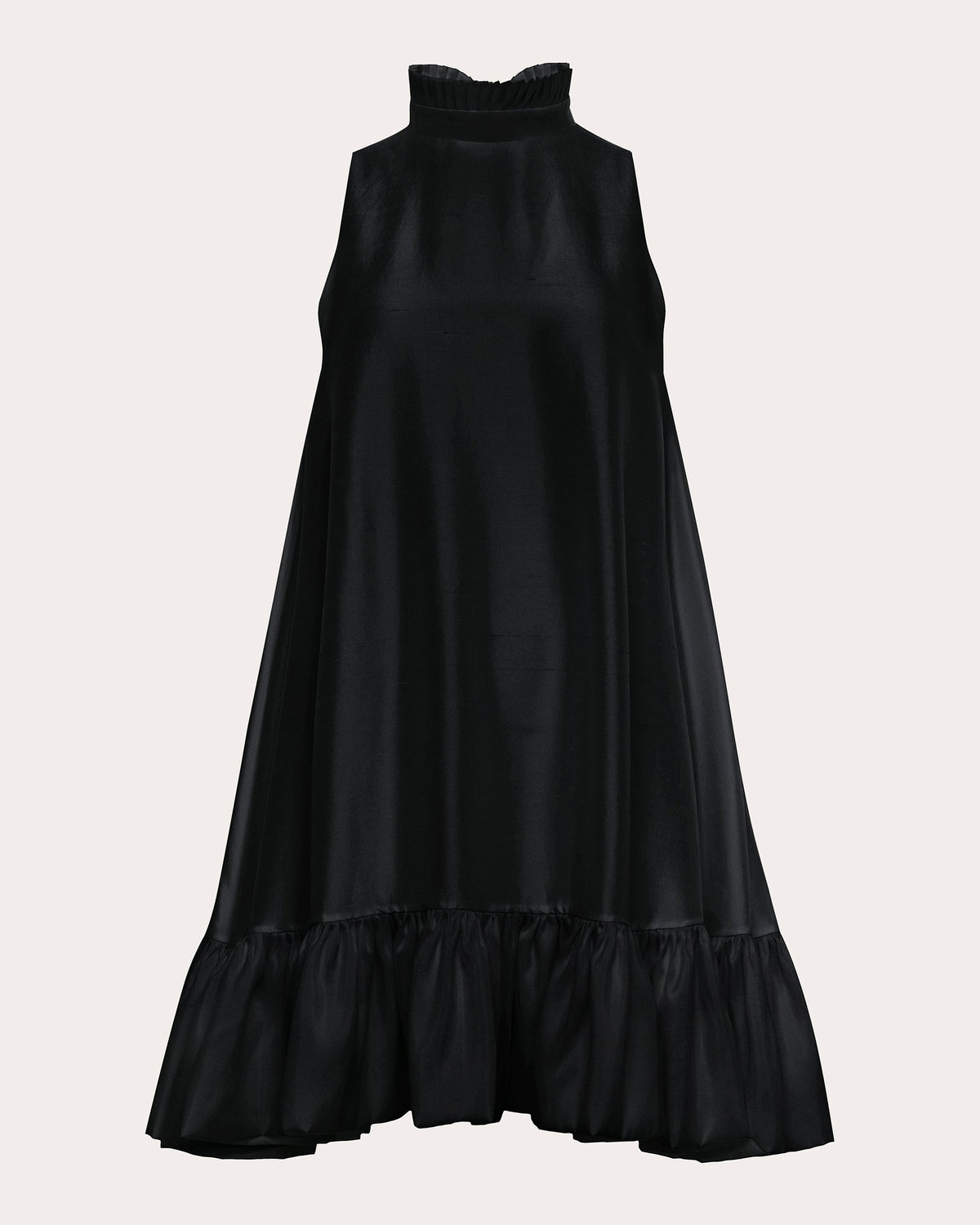 Alcott Poplin Trapeze Mini Dress