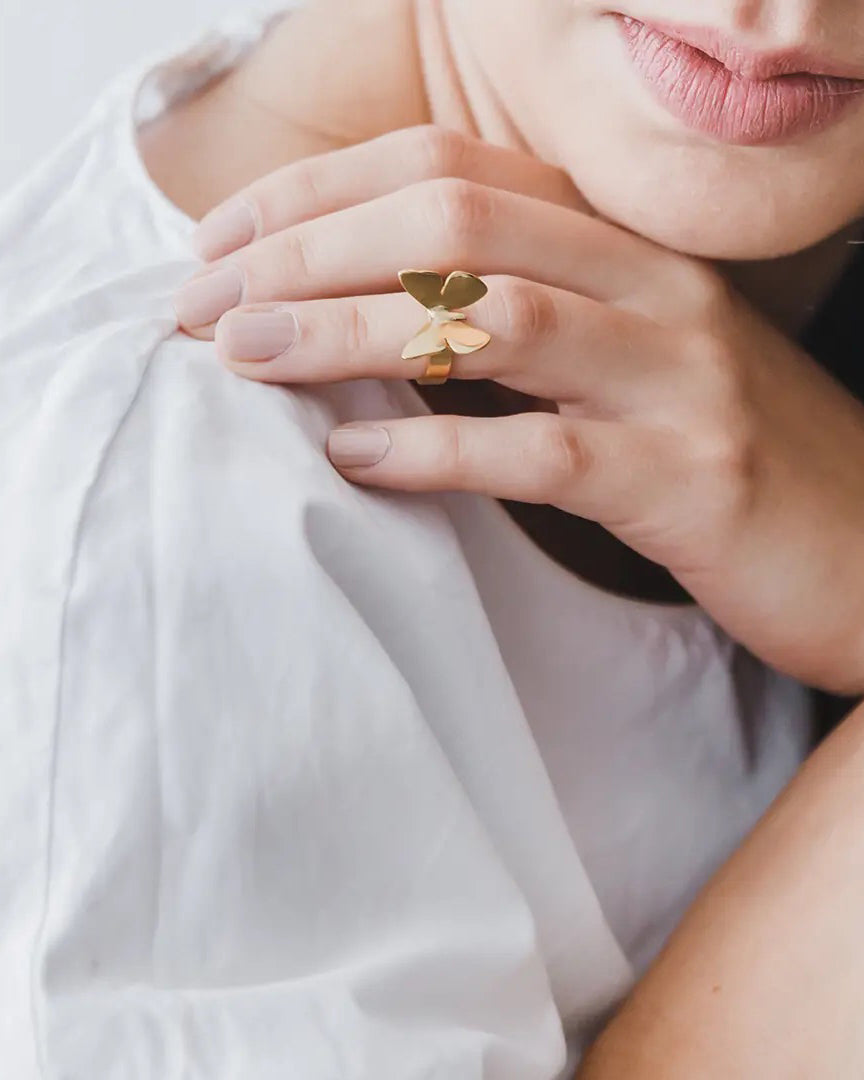 Butterfly Midi Ring