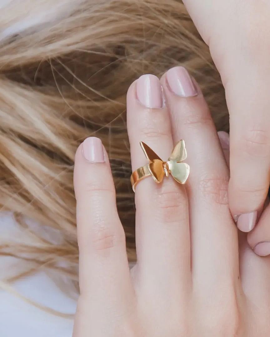 Butterfly Midi Ring