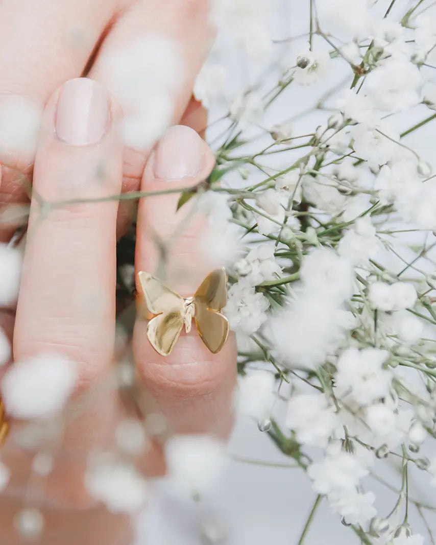 Butterfly Midi Ring