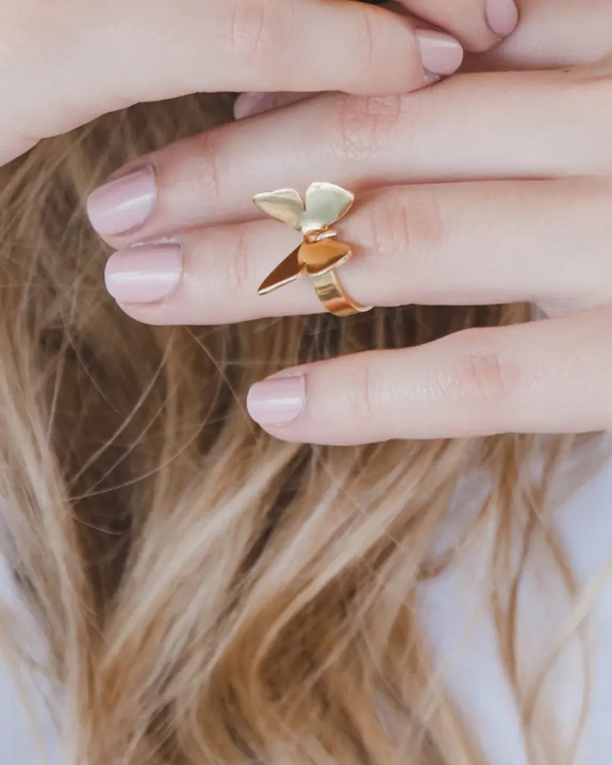 Butterfly Midi Ring