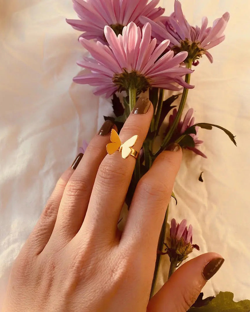 Butterfly Midi Ring