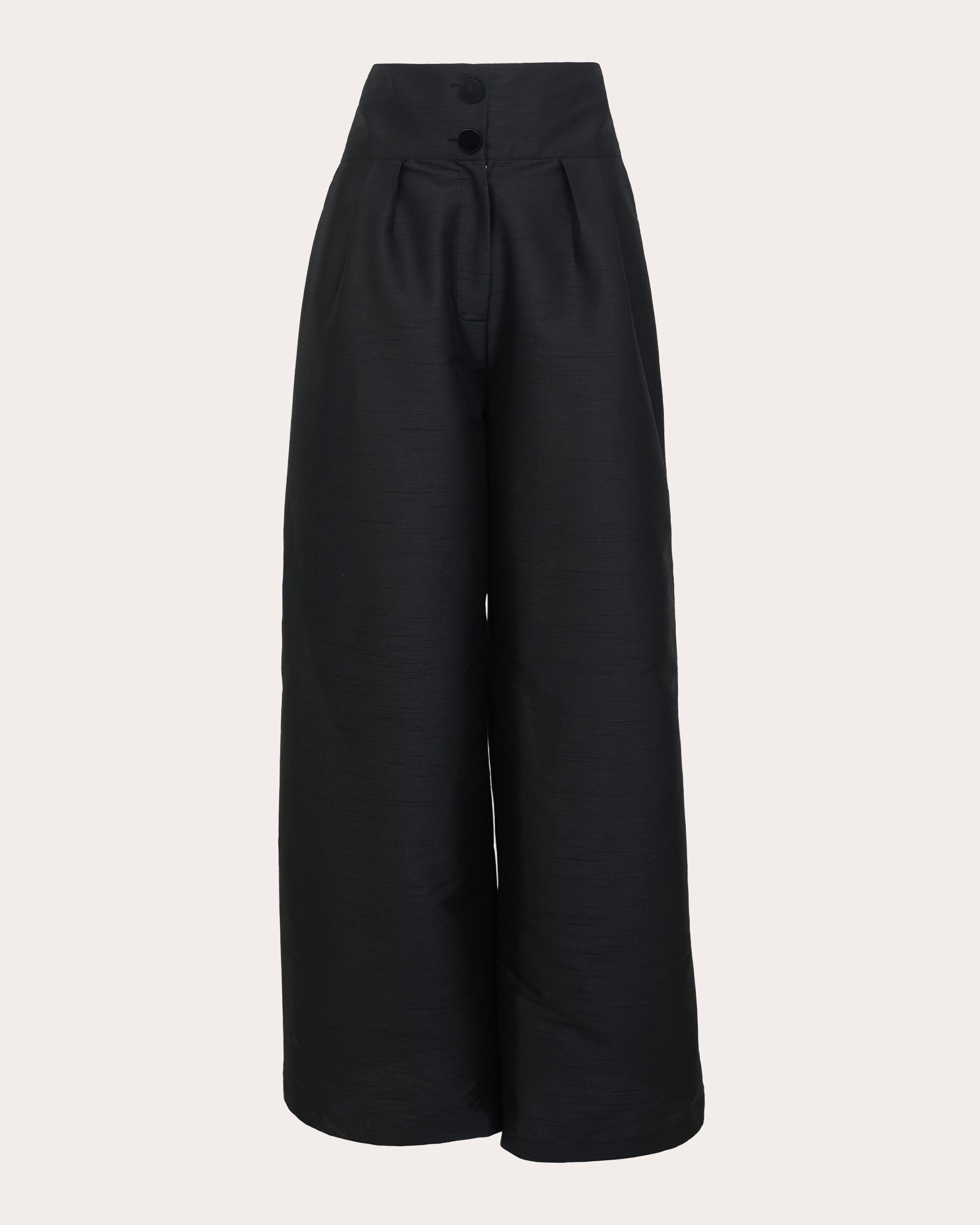 Nola Silk Wide-Leg Trousers