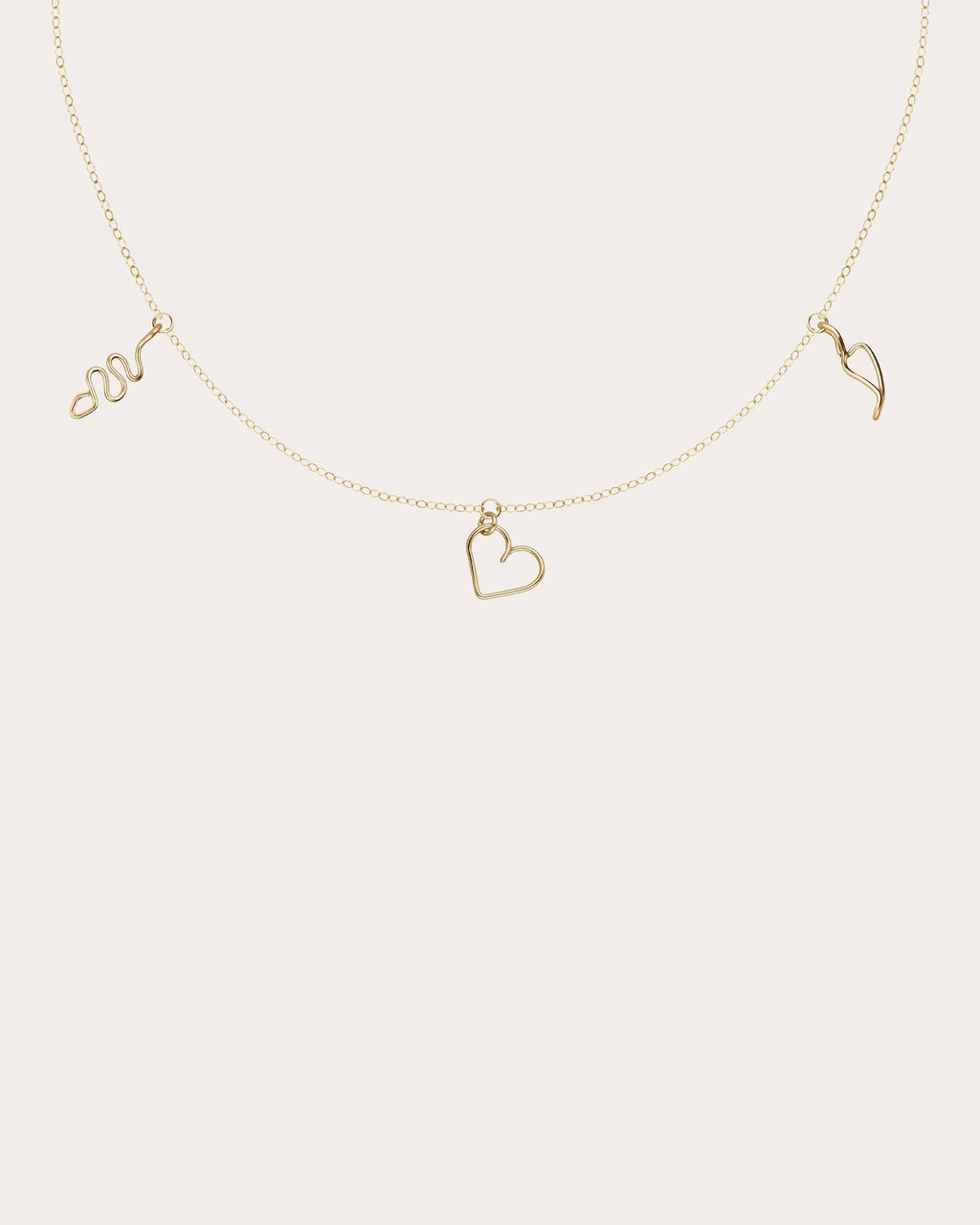 Dare to Love Me Charm Necklace