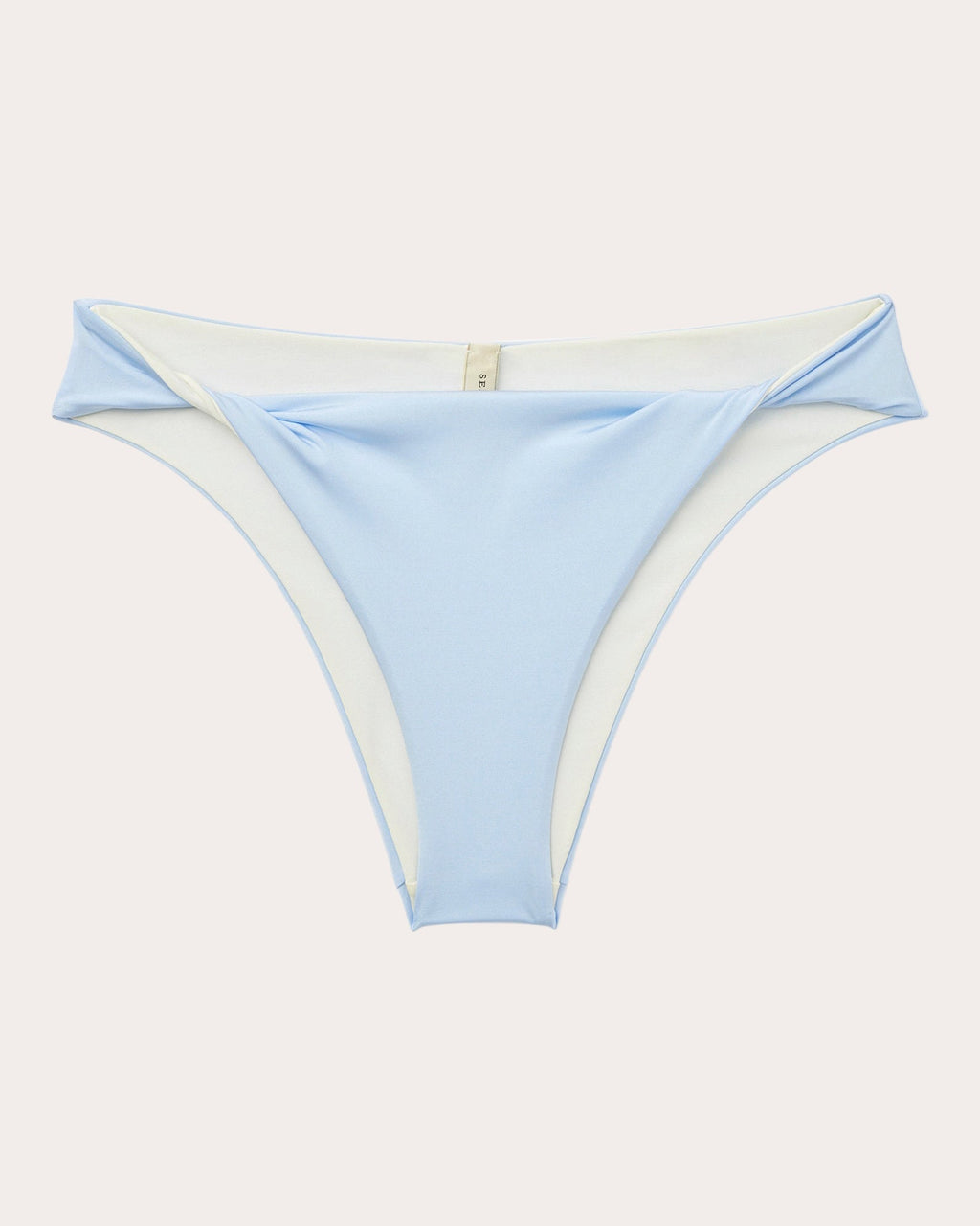 Twisted Mid-Rise Bikini Bottoms