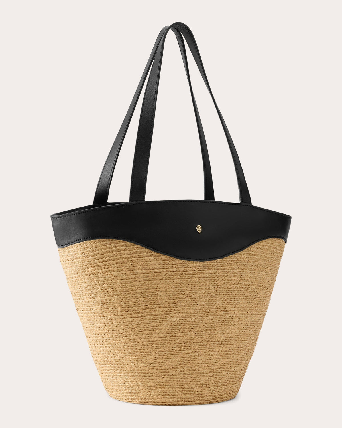 Nadee Braided Raffia Tote Bag