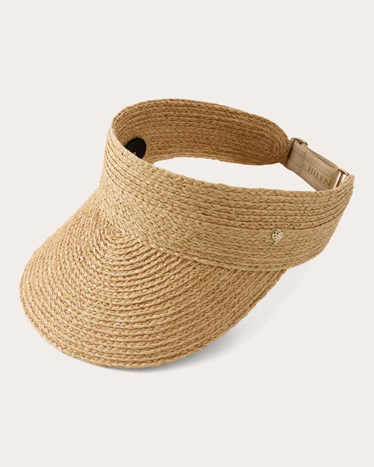 Kenna Braided Raffia Visor