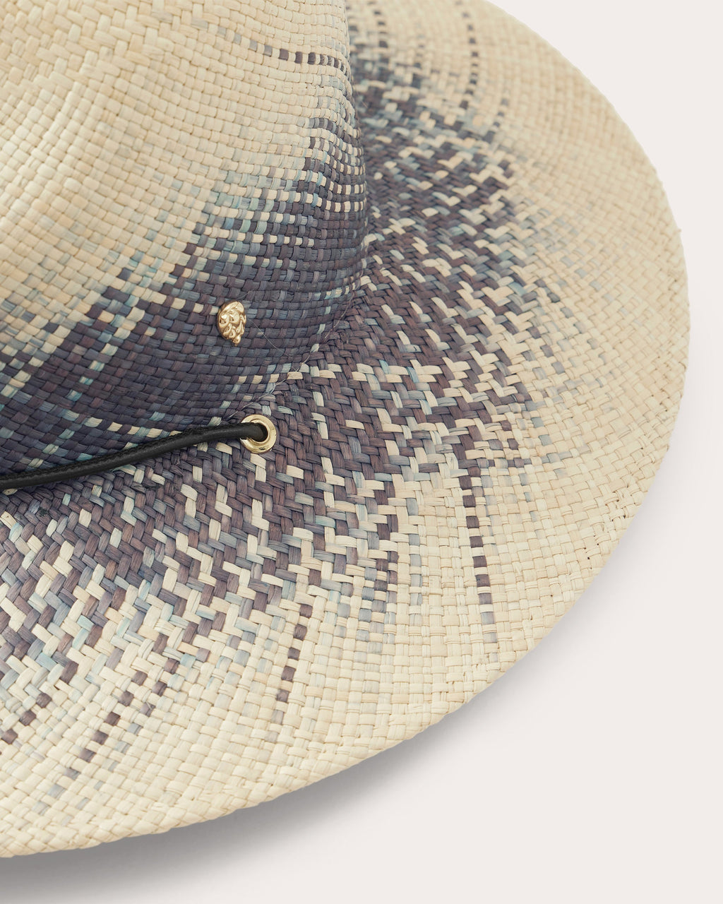 Anahita Woven Straw Wide-Brim Fedora